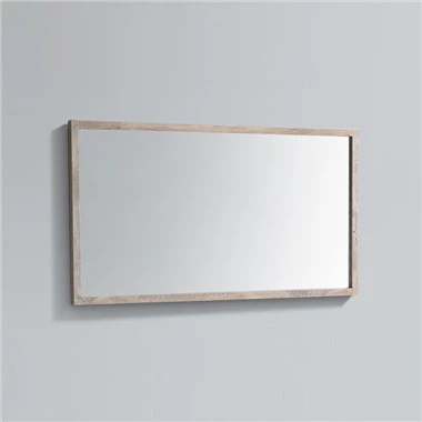 বাথরুম ভ্যানিটি মিরর কাঠ ফ্রেম